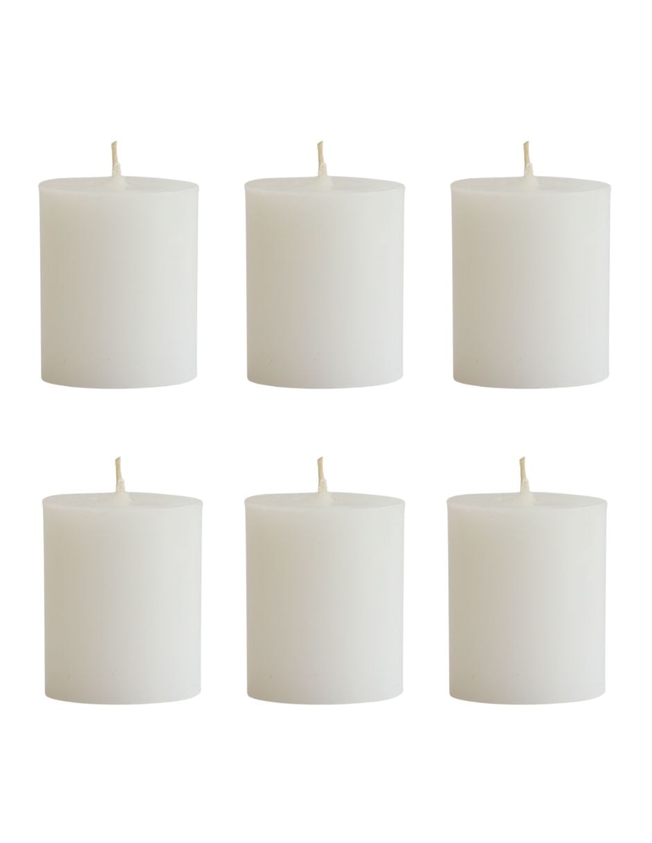 Set de velas votiva 6 piezas Set de velas votiva 6 piezas